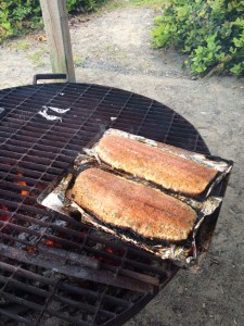 Salmon on the BBQ